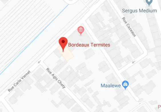 bordeaux-termites-google-map
