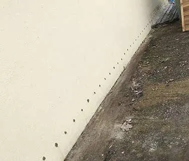 Traitement des murs humides par assèchement